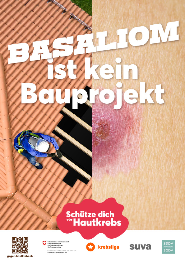 Kleinplakate UV-Schutz - gegen Hautkrebs