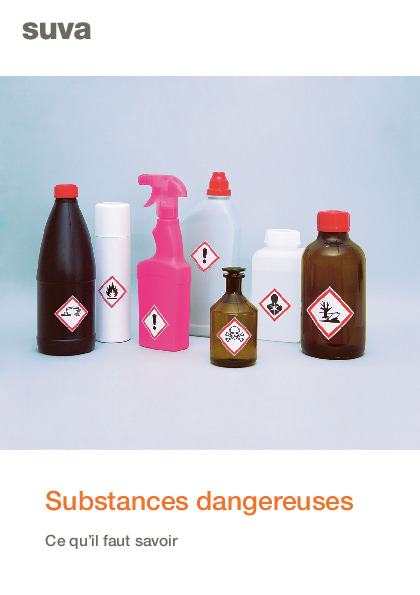 Pour bien se protéger, il faut bien connaître les substances dangereuses