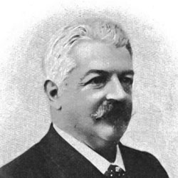 Robert Comtesse, responsable du Département des postes et des chemins de fer.