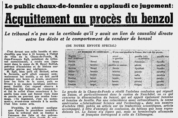Feuille d’Avis de Neuchâtel, 16. November 1963, Seite 1