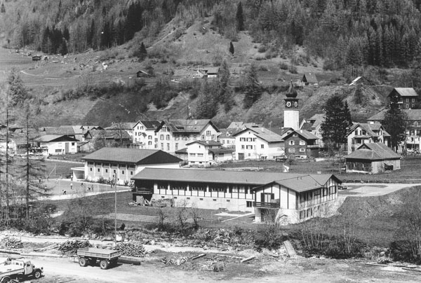 Hôpital de chantier de Vättis, 1975