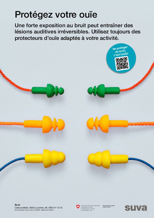 Affiche: Comment insérer correctement les tampons auriculaires