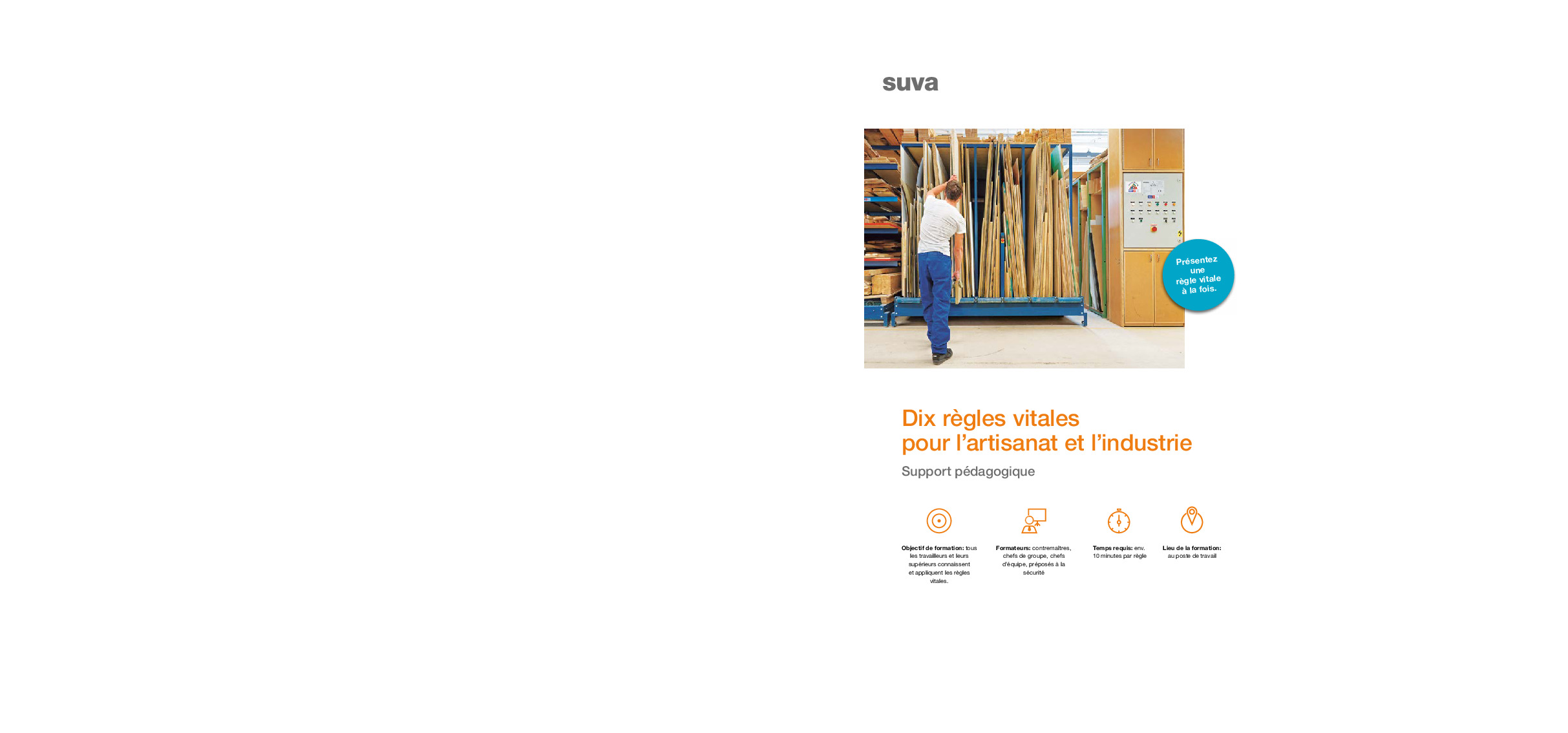 Support pédagogique: Dix règles vitales