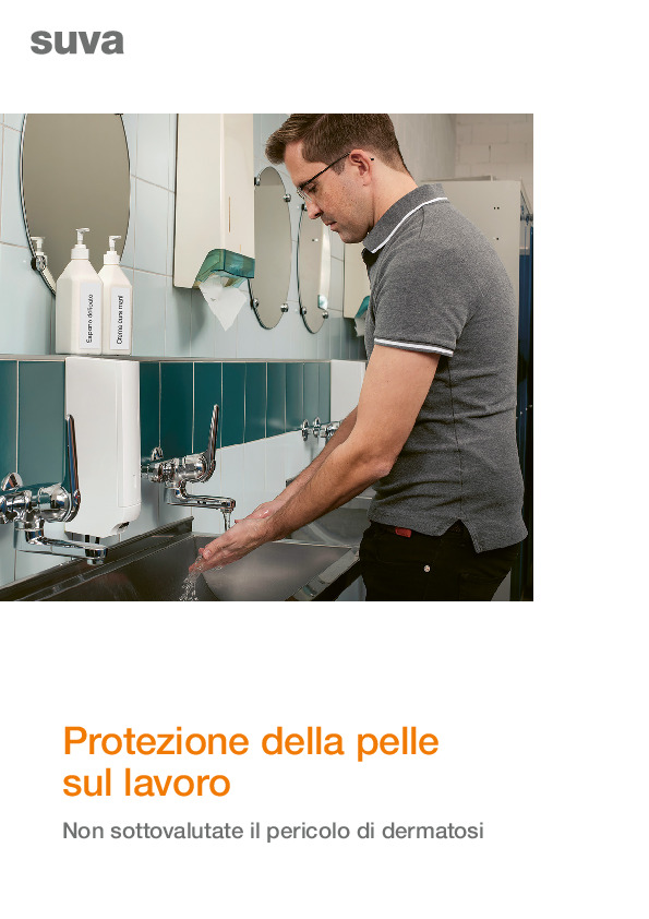 La protezione della pelle sul lavoro è sottovalutata