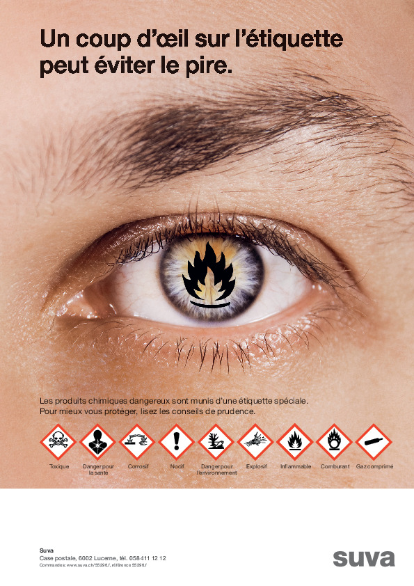 Produits dangereux: attention au pictogramme de danger