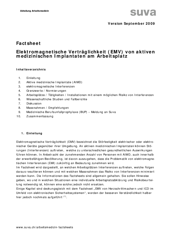 Welche Geräte stören Herzschrittmacher?