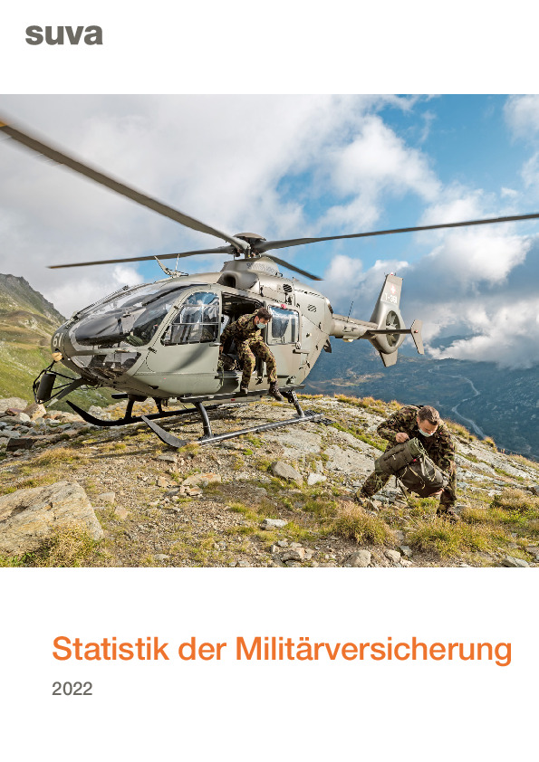 Broschüre: Statistik der Militärversicherung 2022