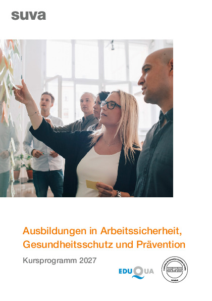 Kursprogramm Arbeitssicherheit und Gesundheitsschutz
