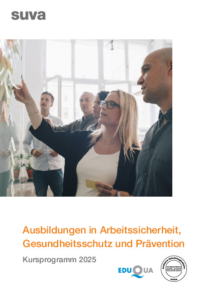 Kursprogramm Arbeitssicherheit und Gesundheitsschutz