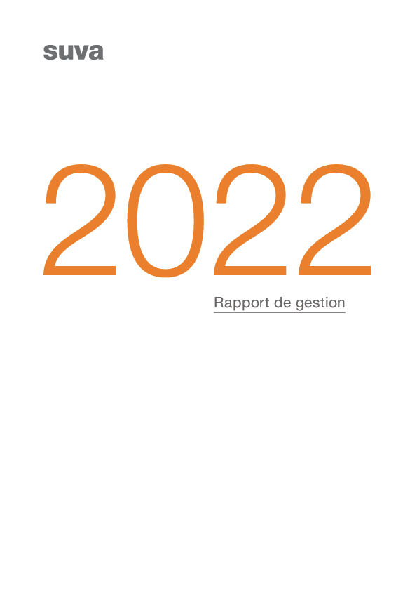 Rapport de gestion Suva 2022