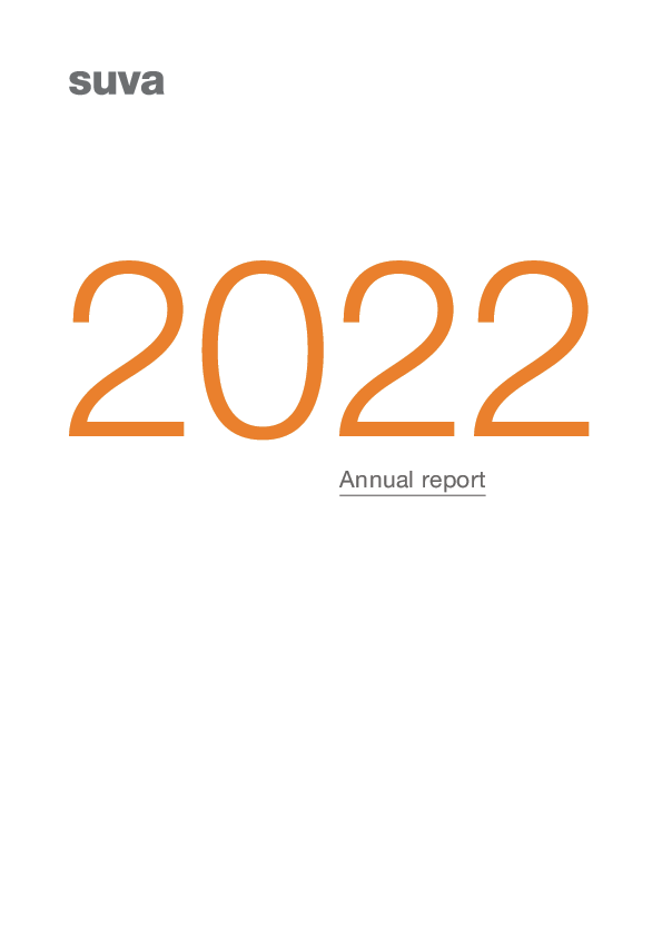 Suva Annual Report 2022