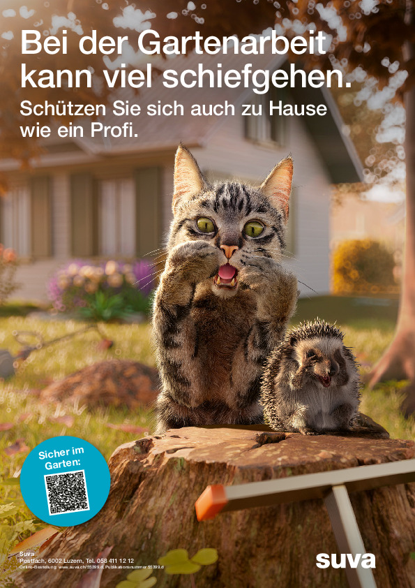 Sicherheit bei Gartenarbeiten zu Hause