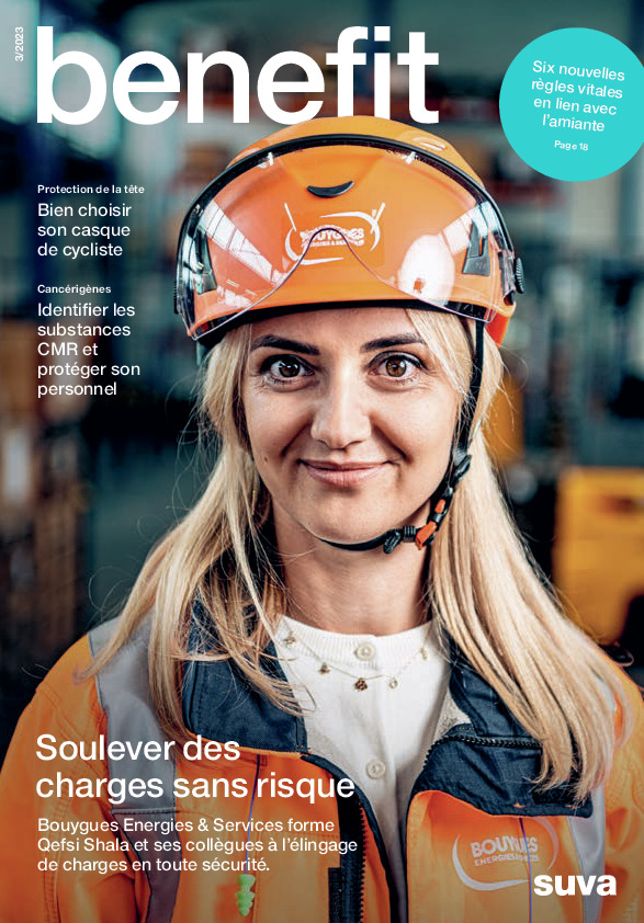 benefit, le magazine des clients de la Suva: 2023, numéro 3, septembre