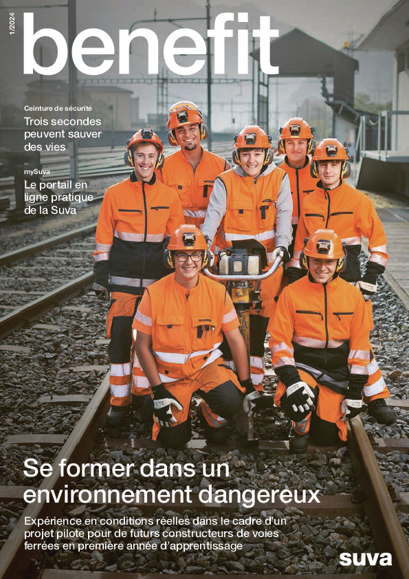 benefit, le magazine des clients de la Suva: 2024, numéro 1, mars