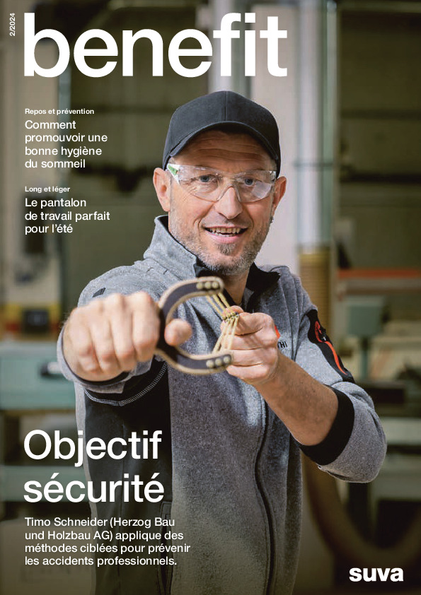 benefit, le magazine des clients de la Suva: 2024, numéro 2, juin