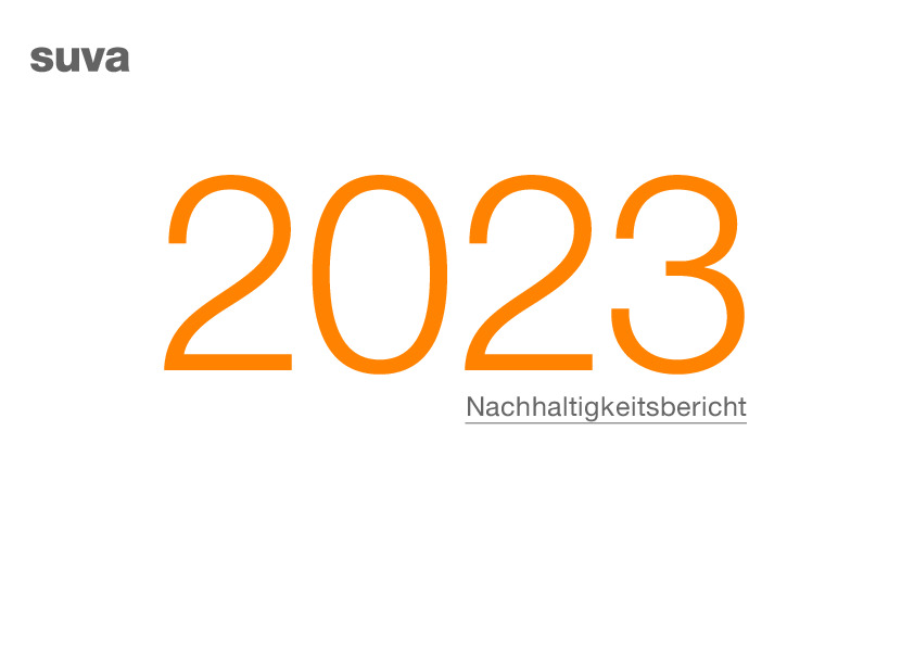 Suva Nachhaltigkeitsbericht 2023
