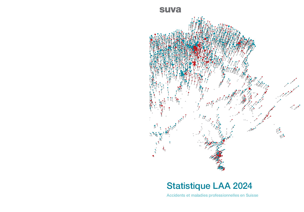 Statistique des accidents LAA 2024