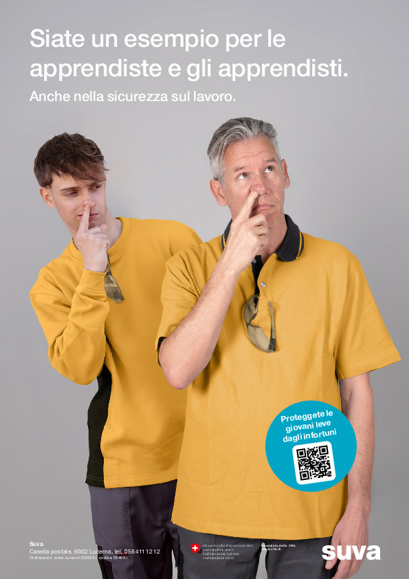 Siate un esempio per gli apprendisti: manifestino