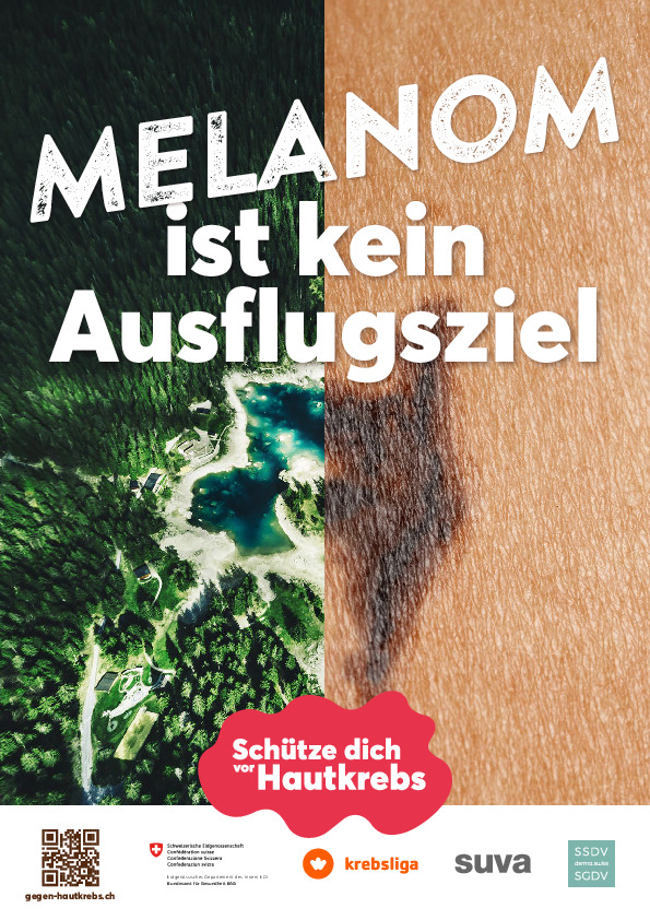 Kleinplakate UV-Schutz - gegen Hautkrebs