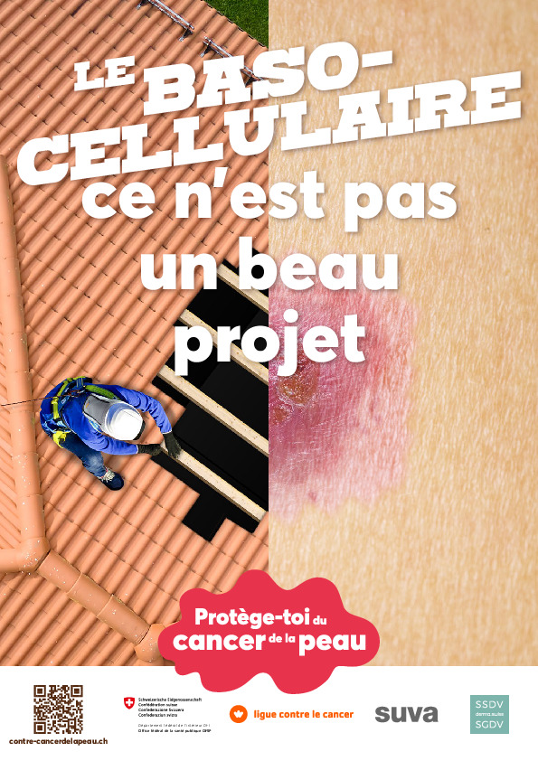 Affichettes sur la protection anti-UV – contre le cancer de la peau