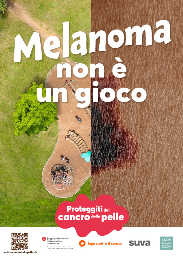 Manifestini protezione UV contro il melanoma