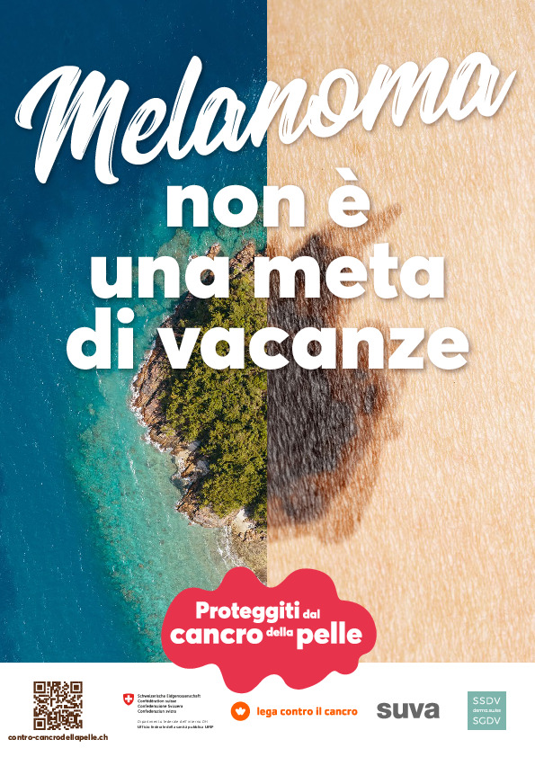 Manifestini protezione UV contro il melanoma