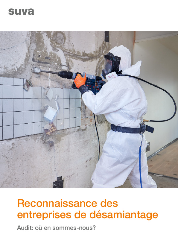 Reconnaissance des entreprises de désamiantage: audit