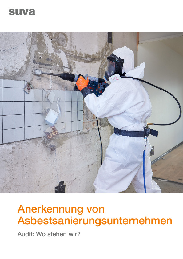 Anerkennung Asbestsanierungsfirmen: Audit-Checkliste