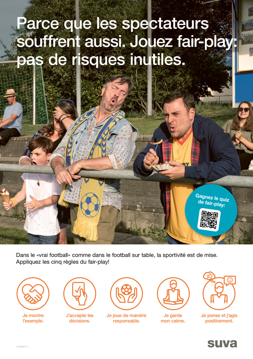 Parce que les spectateurs souffrent aussi. Jouez fair-play pas de risques inutiles.