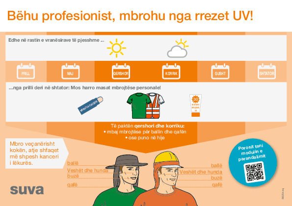 Sei ein Profi, schütze dich vor UV!