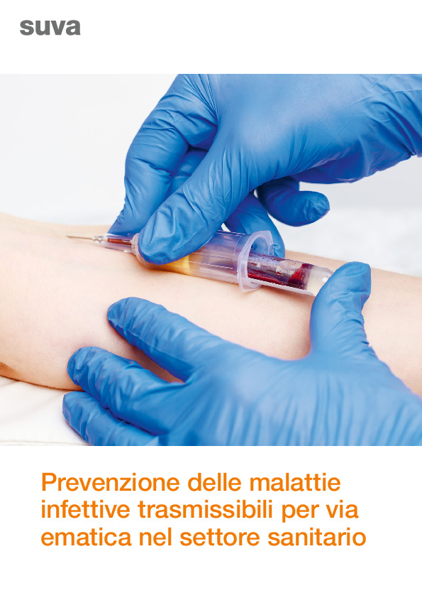 Prevenire le infezioni per via ematica sul lavoro