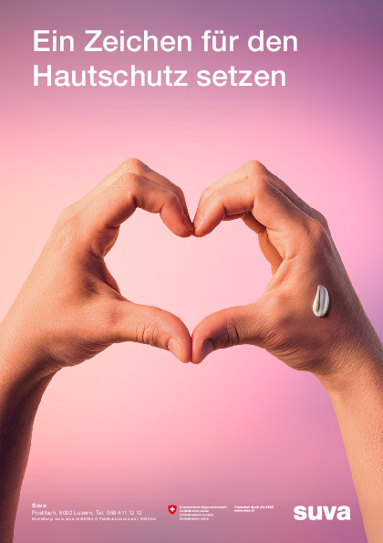 Ein Zeichen für den Hautschutz setzen