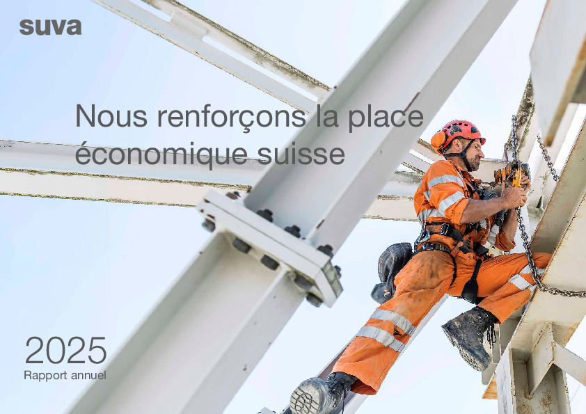 Rapport annuel 2025 de la Suva