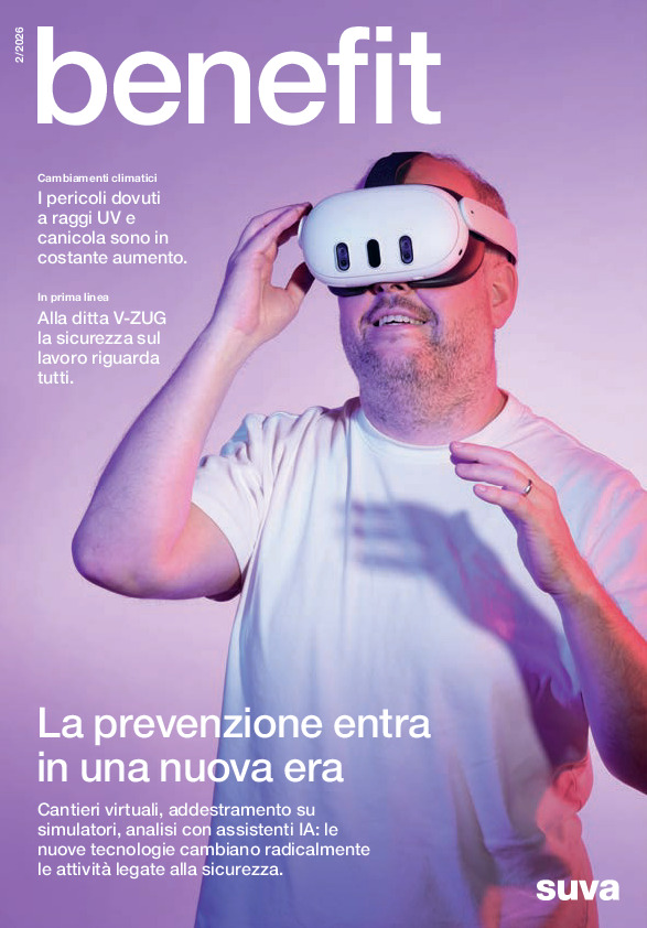 benefit, la rivista per i clienti Suva: 2026, n. 2