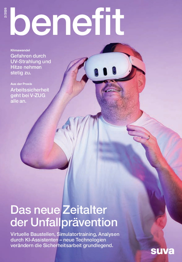 Benefit, das Kundenmagazin der Suva: 2026, Ausgabe 2
