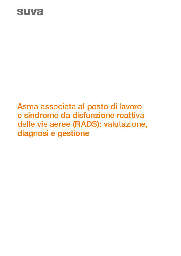 Asma di origine professionale e RADS
