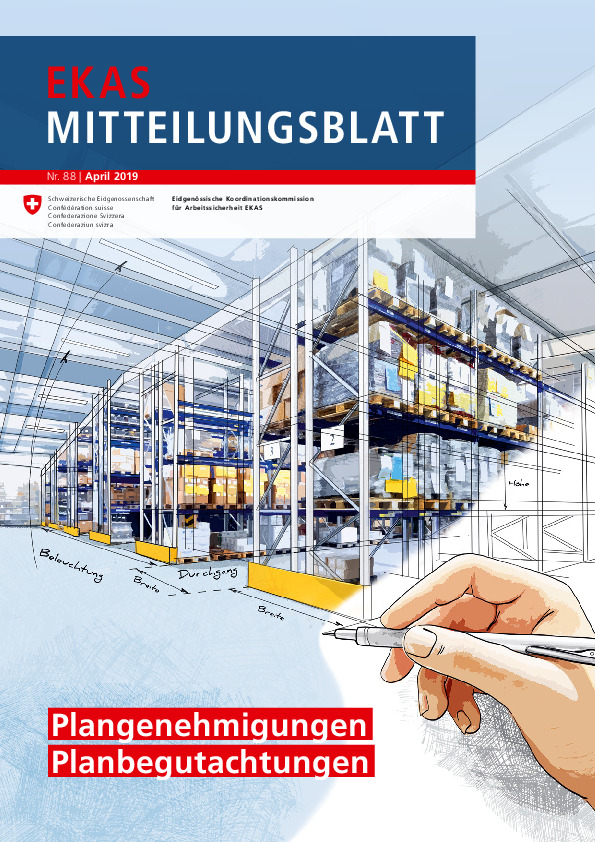 EKAS-Mitteilungsblatt Nr. 88/2019: Plangenehmigung, Planbegutachtung