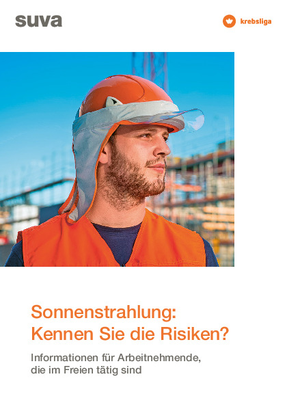 Sonnenstrahlung ‒ Schutz beim Arbeiten in der Sonne