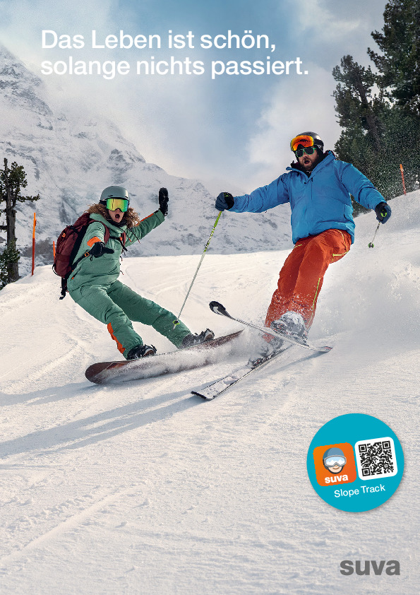 Plakat: Vorbereitung auf den Schneesport