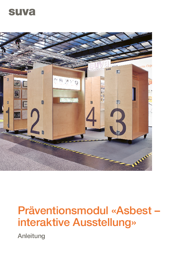 Anleitung zum Präventionsmodul «Asbest – interaktive Ausstellung»