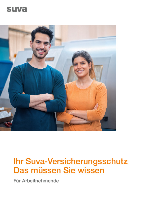 Broschüre: Ihr Versicherungsschutz bei der Suva