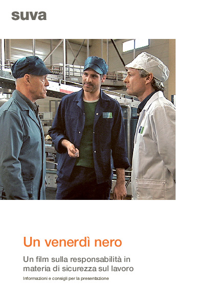 Un venerdì nero. Una brochure sulla responsabilità in materia di sicurezza sul lavoro