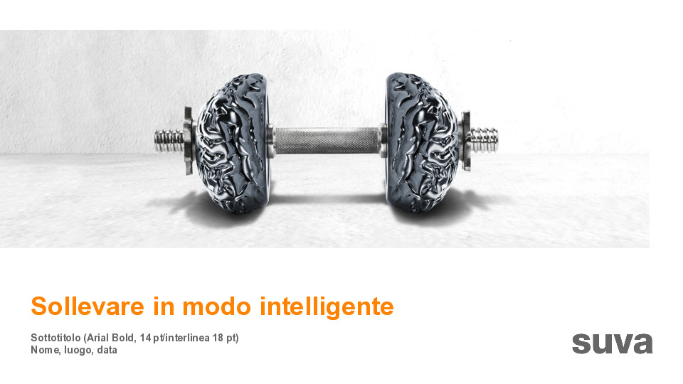 Presentazione: Sollevare in modo intelligente