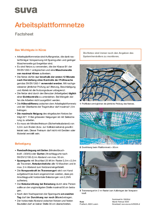 Arbeitsplattformnetze sicher verwenden – Factsheet