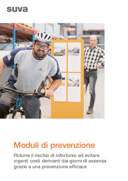 Volantino: Sfruttare i moduli di prevenzione – Ridurre i giorni di assenza
