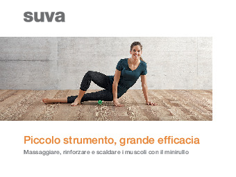 Guida di esercizi con il rullo fasciale (minirullo)