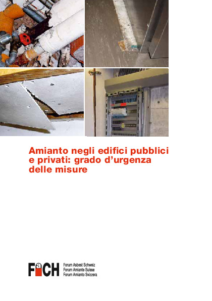 Informazioni: amianto e urgenza delle misure