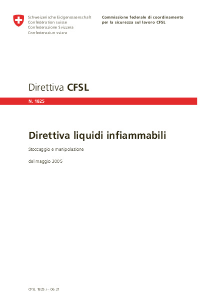 La direttiva sui liquidi infiammabili