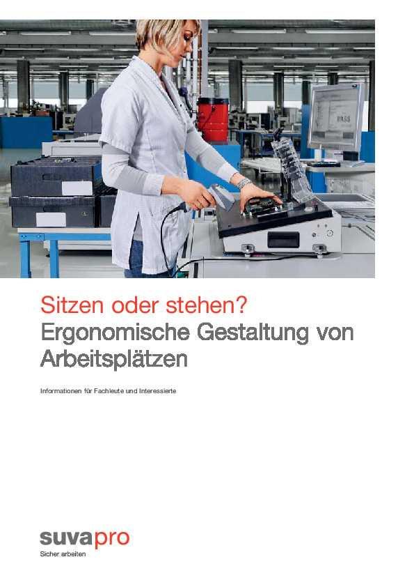 Lange sitzen oder stehen – so machen Sie es richtig