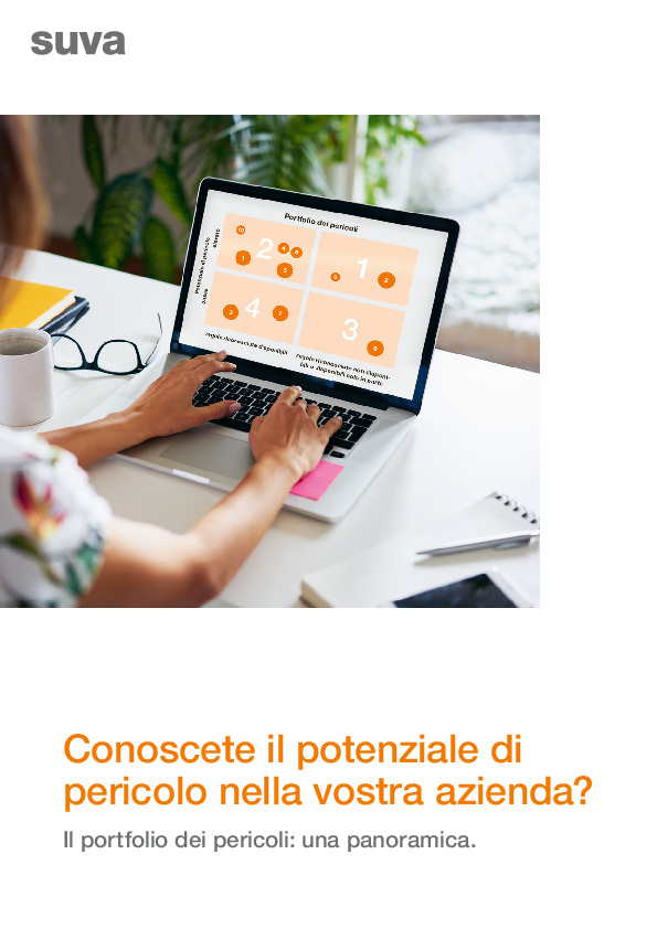 Conoscete il potenziale di pericolo nella vostra azienda? - Il portfolio dei pericoli: unapanoramica